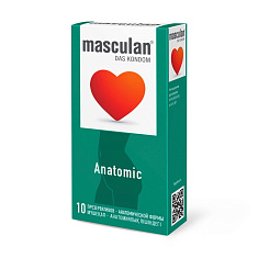 Masculan Anatomic презервативы анатомической формы N10