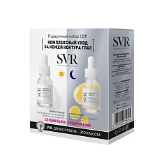SVR Набор Комплексный уход за кожей контура глаз: Рефреш 15мл + Релакс 15мл