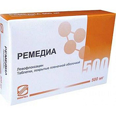 Ремедиа таблетки п.п.о. 500мг N10