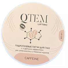 Qtem Гидрогелевые патчи для глаз с лифтинг-эффектом от отечности и темных кругов 60шт