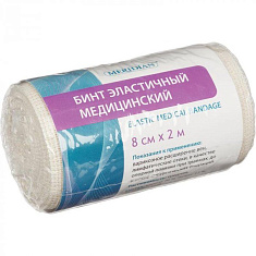 Меридиан бинт эластичный 8см х 2м