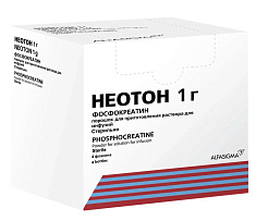 Неотон порошок для приготовления раствора для инфузий 1г N4