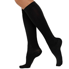 Интекс Элеганс Гольфы женские с закрытым носком класс 2 размер S черный