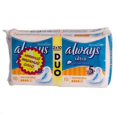 Прокладки Always ультра сенситив нормал плюс N20