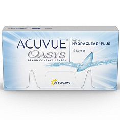 Линзы контактные Acuvue Oasys with Hydrackear Plus №12 /-1,50/