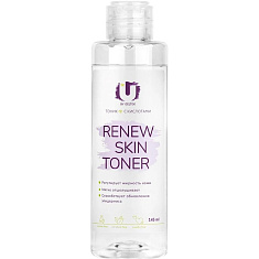 The U Тоник с кислотами Renew Skin Toner 145мл