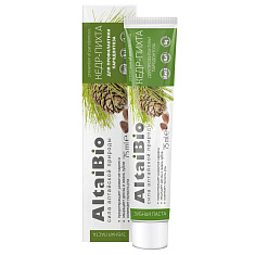 AltaiBio Зубная паста для профилактики пародонтоза Кедр и Пихта 75мл