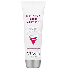 Aravia Мульти-крем с пептидами и антиоксидантным комплексом для лица Multi-Action Peptide Cream 50мл