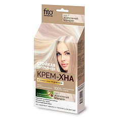 Фитокосметик Крем-хна индийская в готовом виде Жемчужный блондин 50мл