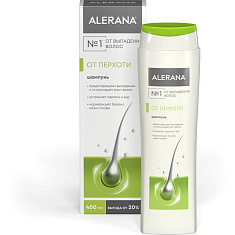 Алерана шампунь от перхоти 400мл