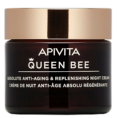 Apivita Queen Bee Комплексный антивозрастной восстанавливающий ночной крем 50мл