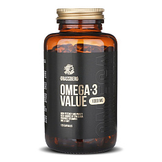 Grassberg Омега 3 Value 30% 1000мг капсулы N120