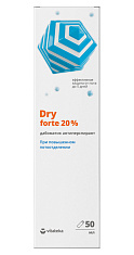 Витатека Драй форте дабоматик при повышенной потливости 20% 50мл