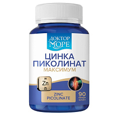 Доктор Море Цинка пиколинат Максимум капсулы 400мг N90