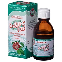 Эдас-103 Бриакон капли гомеопатические 25мл