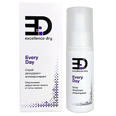 Excellence Dry Every Day Spray дезодорант-антиперспирант 50мл