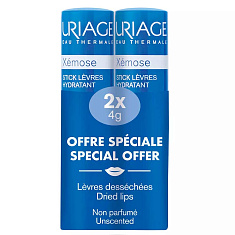 Uriage Ксемоз увлажняющий стик для губ 4г х 2шт.