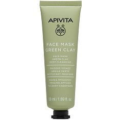 Apivita Express Beauty Маска для лица очищающая с зеленой глиной 50мл