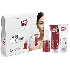 Силапант Набор средств для лица Super-лифтинг (сыворотка 30мл, крем дневной 50мл, крем ночной 50мл)