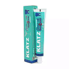 Klatz GLAMOUR ONLY Зубная паста для девушек Вечерний вермут без фтора 75мл