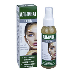 Альгинат гель с экстрактом морских водорослей и гиалуроновой кислотой 100мл