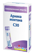 Арника Монтана С30 Гомеопатический монокомпонентный препарат гранулы гомеопатические 4г Буарон