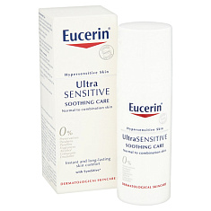 Eucerin Ultrasensitive крем успокаивающий для чувствительной кожи нормального и комбинированного типа 50мл