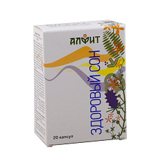 Алфит здоровый сон капсулы 260мг N20