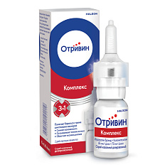 Отривин комплекс спрей назальный 10мл флак