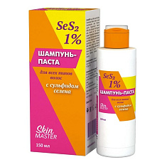 Скин Мастер Шампунь-паста с сульфидом селена для всех типов волос 150мл