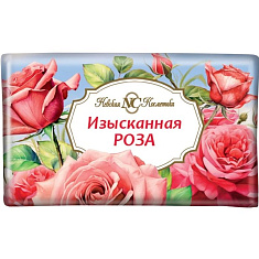 Невская косметика Мыло туалетное твердое изысканная роза 180г