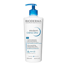 Bioderma Atoderm Крем Ультра для увлажнения нормальной и сухой кожи лица и тела 500 мл 