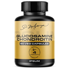 Ipsum Глюкозамин + хондроитин + МСМ капсулы 892мг №60
