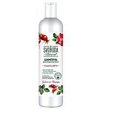 Svoboda Natural Шампунь для окрашенных волос шиповник и шелковый протеин УФ-фильтры 430мл