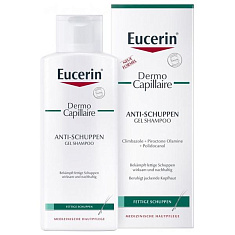 Eucerin Dermo Capillaire Шампунь-гель против перхоти 250мл