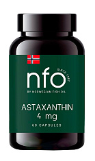 Norwegian Fish Oil Астаксантин капсулы 700мг N60