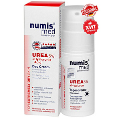 Numis Med Крем дневной с 5% мочевиной и гиалуроновой кислотой 50мл