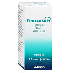 Траватан капли глазные 40мкг/мл 2,5мл N1