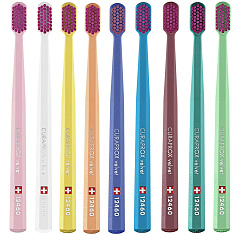 Curaprox щетка зубная Megasoft 0,08мм CS12460 Velvet цвета в ассортименте