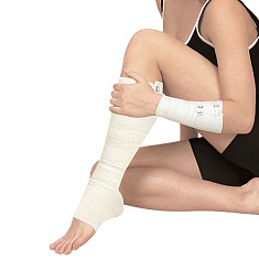 Бинт эластичный высокого растяжения 2мх10см с застежкой Tonus Elast