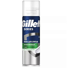Gillette SERIES пена для бритья успокаивающая 200мл