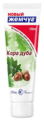 Новый жемчуг Зубная паста Кора дуба 100мл