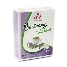 Стевиозид + Галега таблетки шипучие 100мг N150