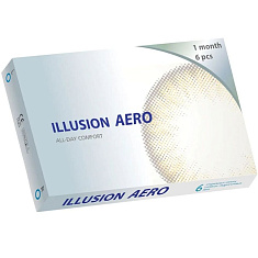 Линзы контактные lllusion Aero /-3,50/ N6