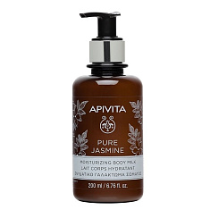 Apivita Pure Jasmine Молочко для тела с эфирными маслами Чистый Жасмин 200мл