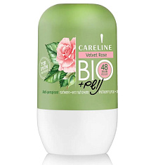 Careline Bio Дезодорант-антиперспирант шариковый Бархатная роза 75мл