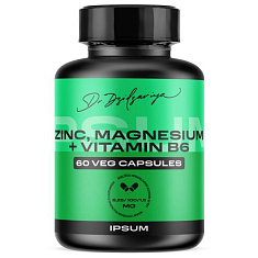 ZMA Цинк + Магний + B6 капсулы 776мг №60