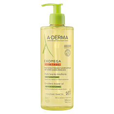 A-Derma ЭКЗОМЕГА Control масло смягчающее очищающее 500мл
