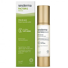 Sesderma Factor G Renew Oval Face & Neck Омолаживающее средство для овала лица и шеи 50мл