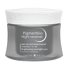 Bioderma Pigmentbio Осветляющий и обновляющий ночной крем 50 мл